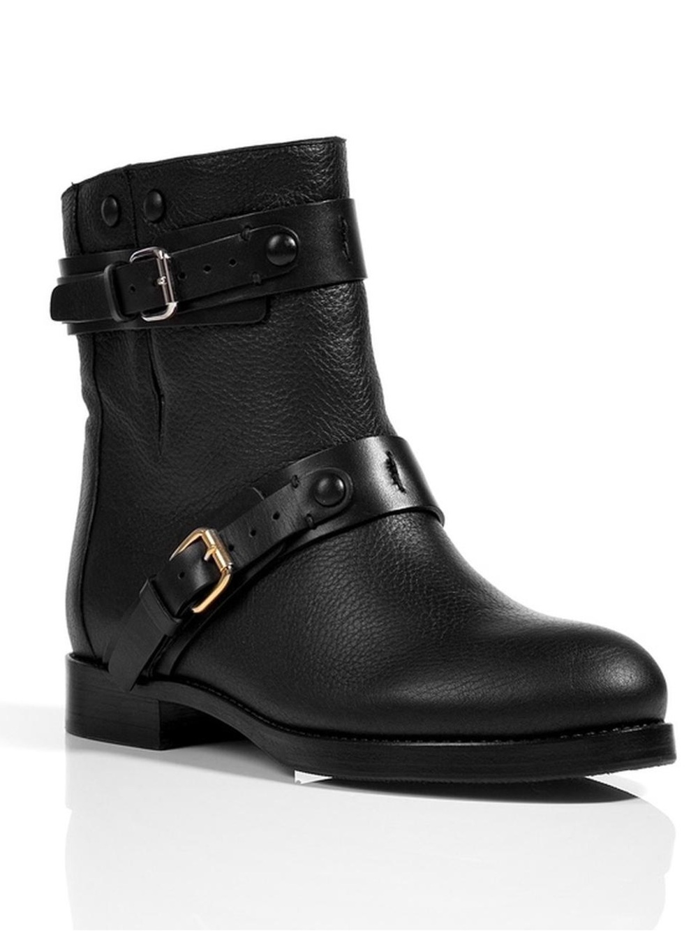 Chloe Leather Moto Boot